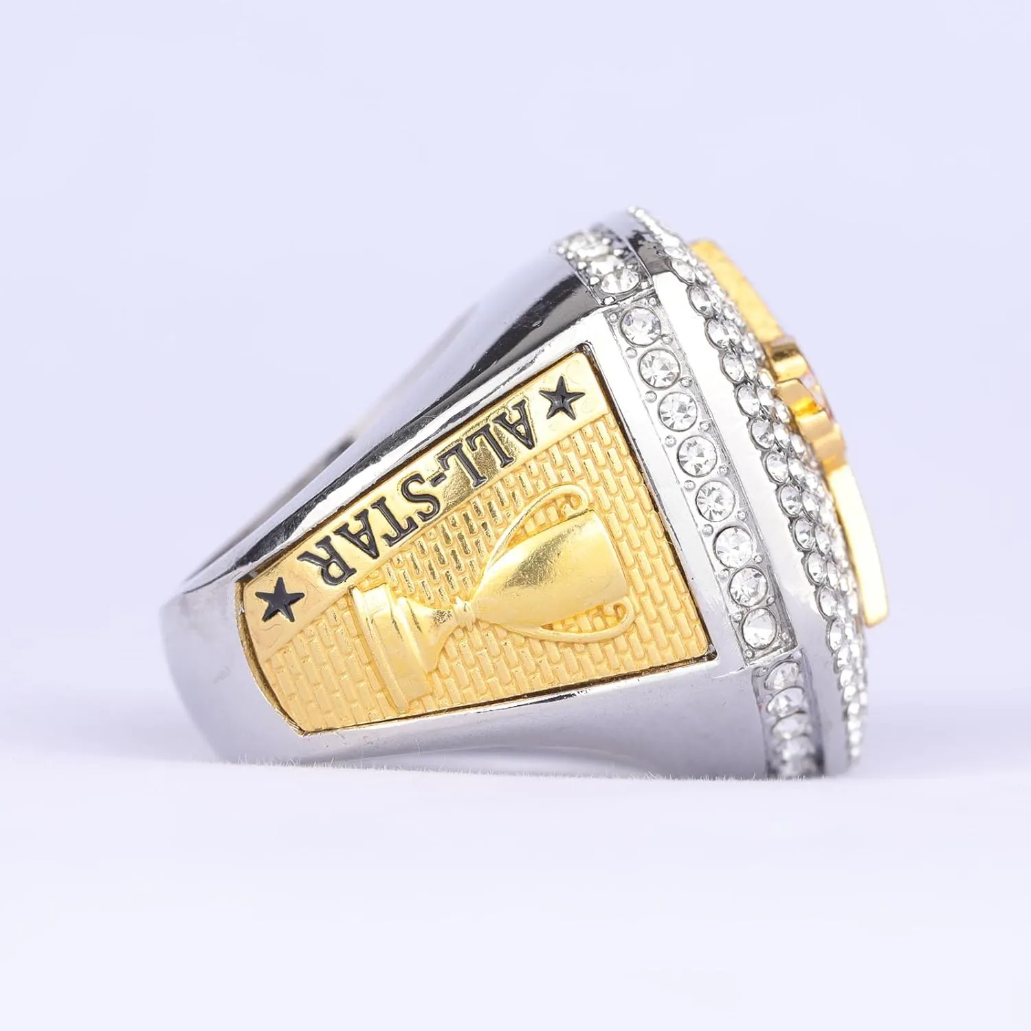 1 pcs, 2 pcs, 5 pcs Pack 2025 Sports Events Baseball & Softball Tournament All-Star Championship Trophy Ring Prize for All Sports
