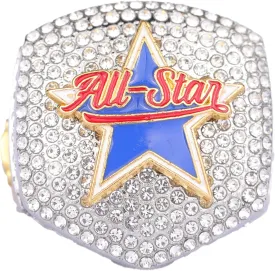1 pcs, 2 pcs, 5 pcs Pack 2025 Sports Events Baseball & Softball Tournament All-Star Championship Trophy Ring Prize for All Sports