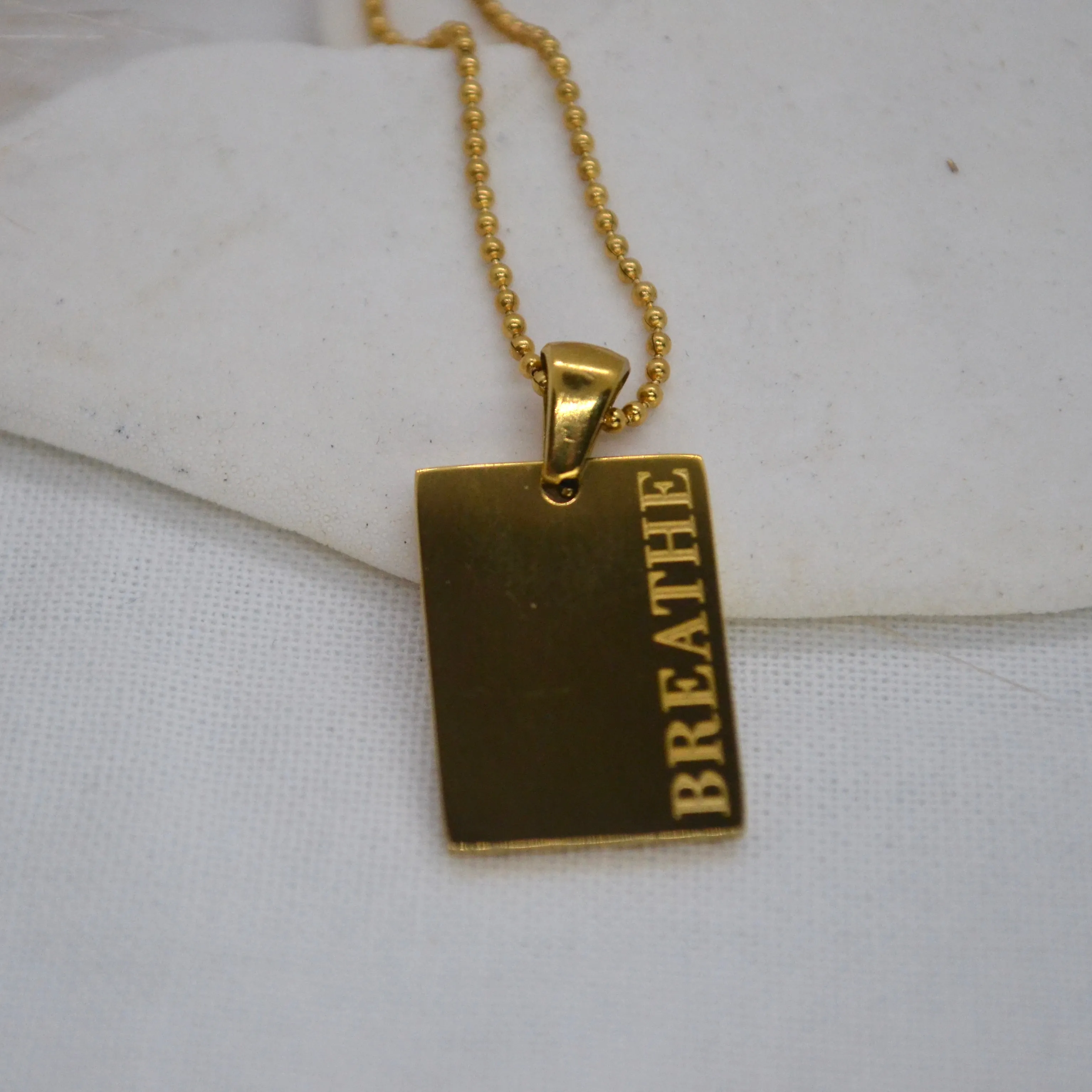Affirmations | Gold Necklace