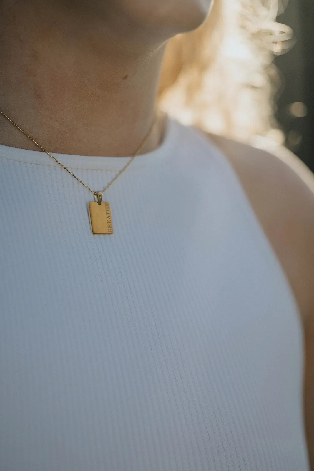 Affirmations | Gold Necklace