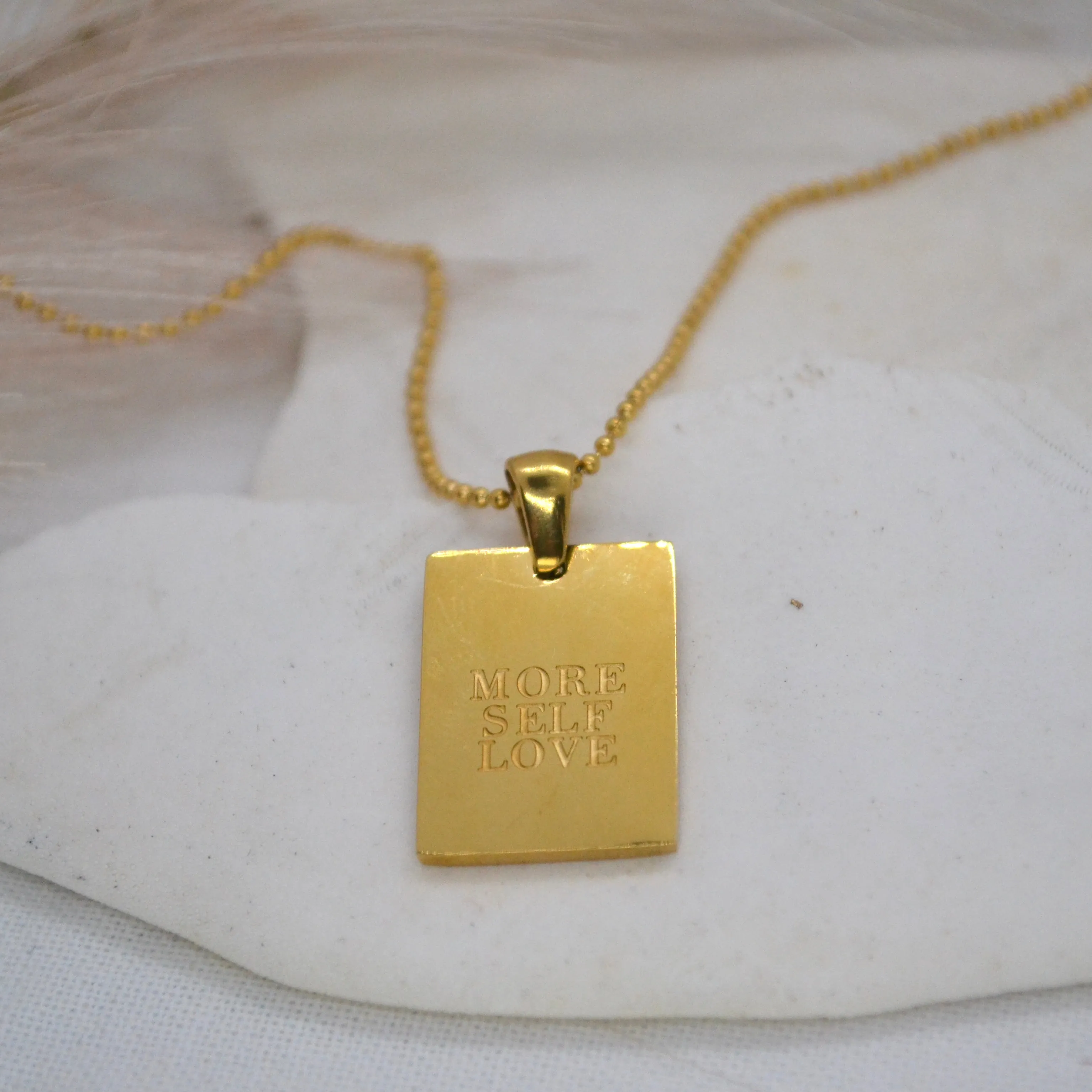 Affirmations | Gold Necklace