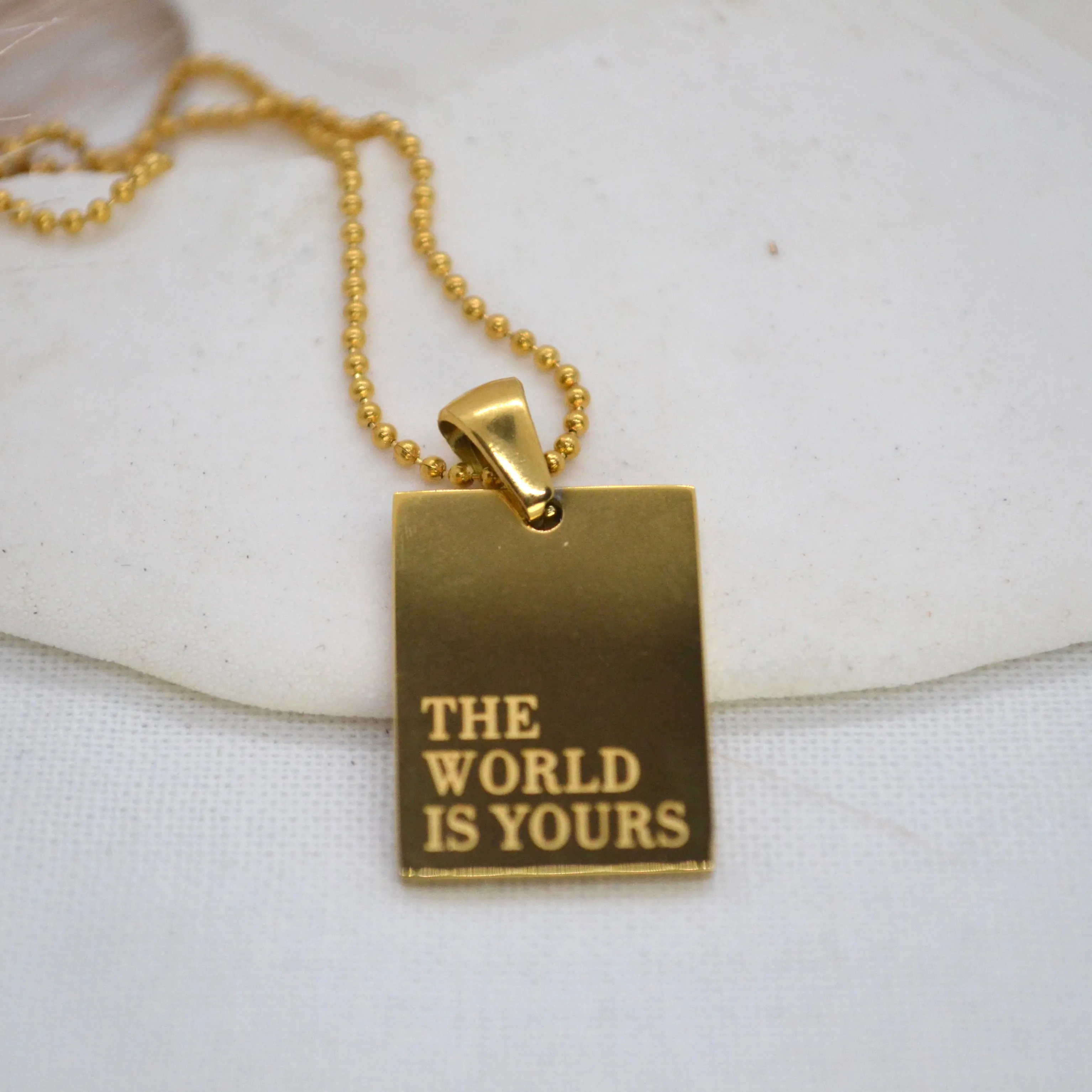 Affirmations | Gold Necklace
