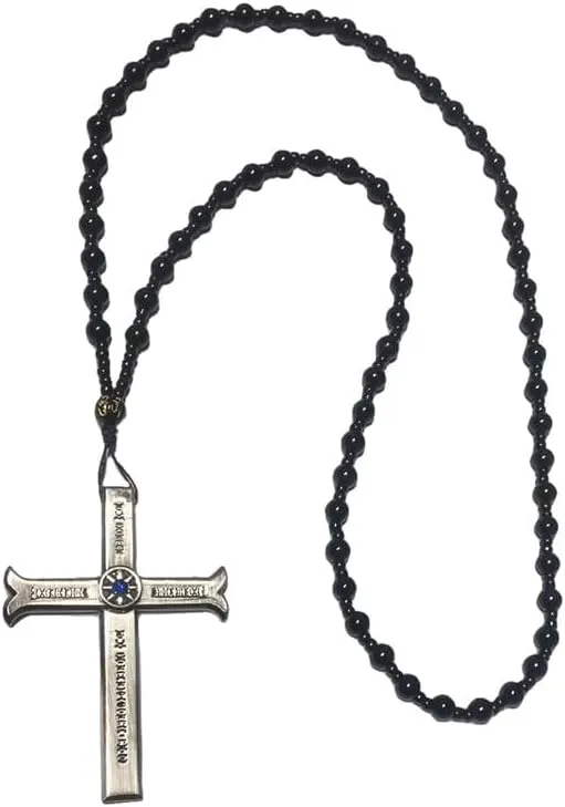 Anime A Piece Necklace Dracule Mihawk Cross Sword Kogatana Zinc Alloy Choker Kolye Men Women Gift Necklaces Pendants Jewelry