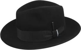 Bailey of Hollywood Ernest Fedora - Black/S Black, Small