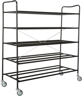BSN Sports Pro Down Football Helmet Cart, Silver