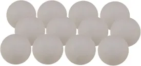 Champion Sports Practice Sponge Lacrosse Balls: Soft Touch for Indoor Outdoor Training & Practice - 12 Pack White
