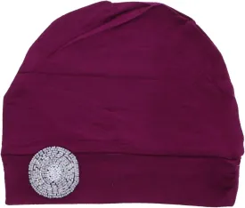 Chemo Beanie Sleep Cap Ultra Soft with Lavender Bling