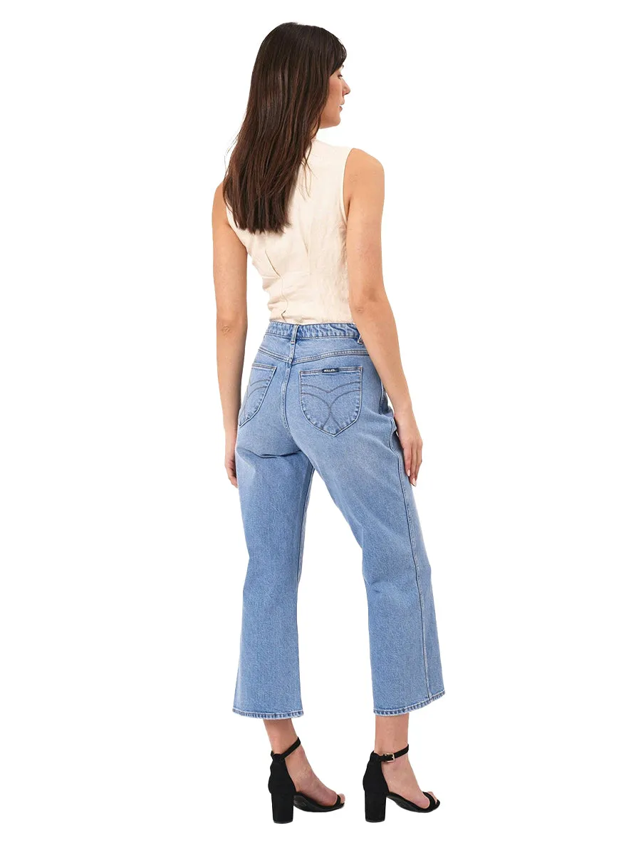 Classic Flare Crop Jeans - Ranch