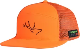 EDTREK Outdoorsman Pro 7-Panel Flat Brim Snapback Hat