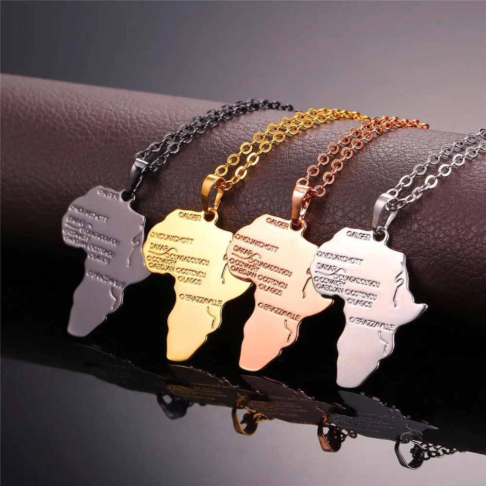 Exotic African Pendant Necklace