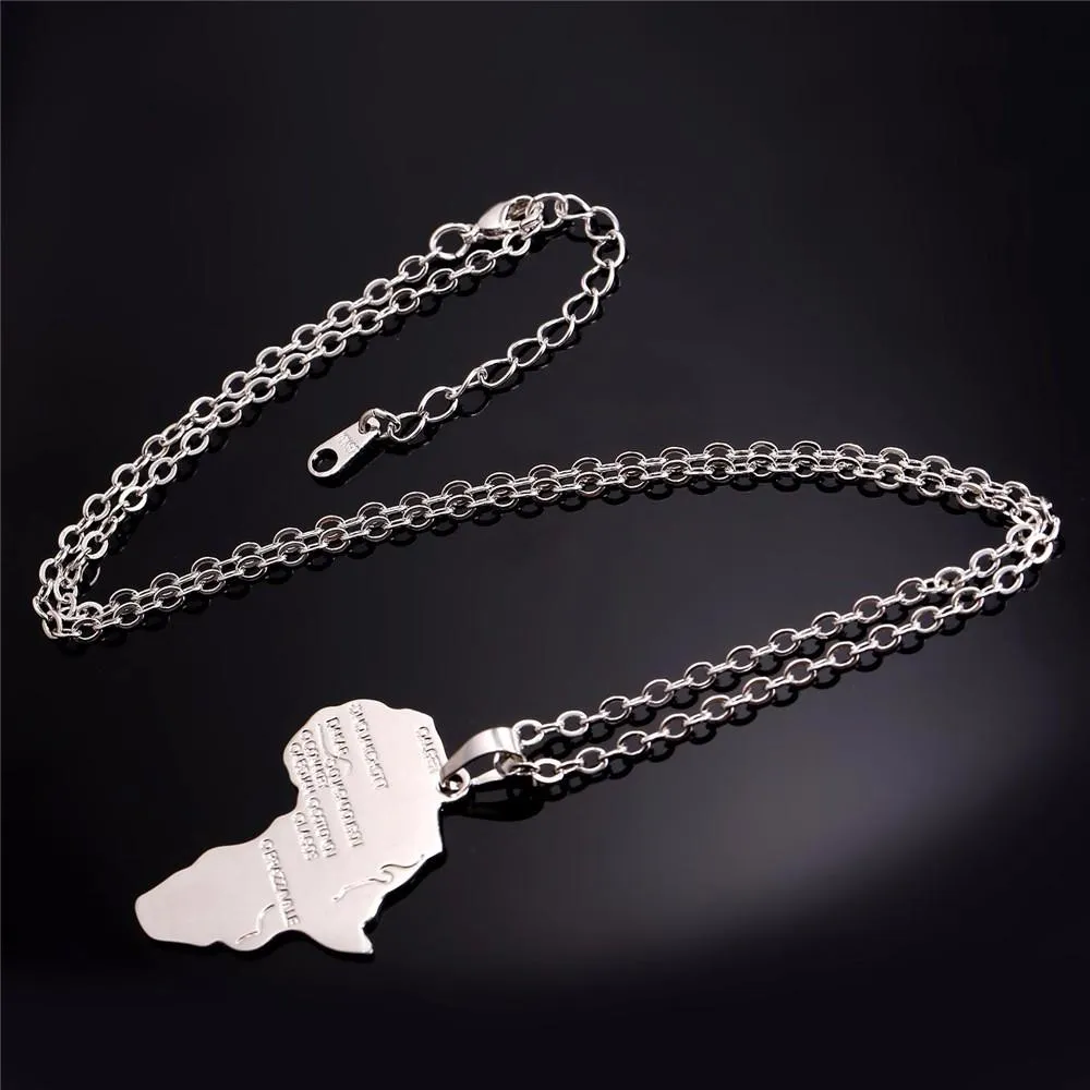 Exotic African Pendant Necklace