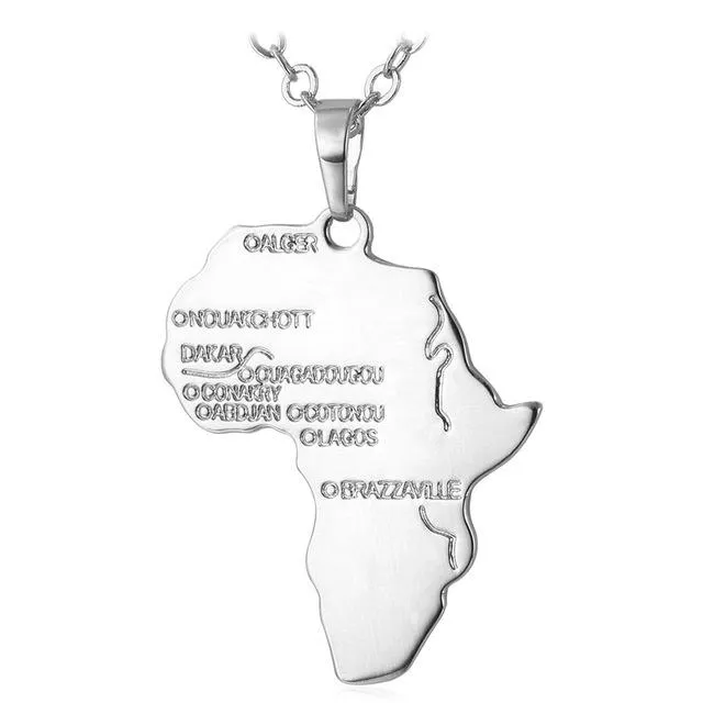Exotic African Pendant Necklace