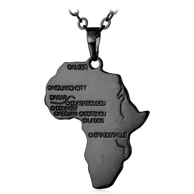 Exotic African Pendant Necklace