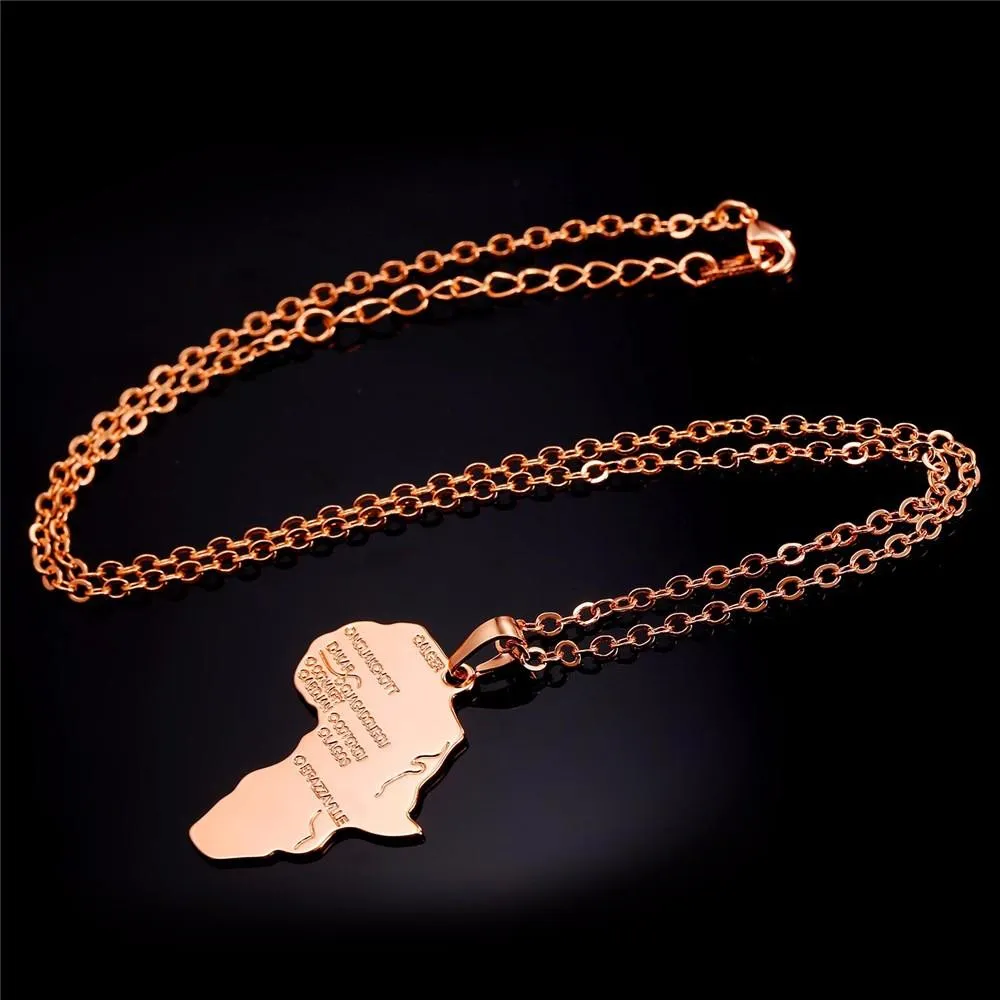 Exotic African Pendant Necklace