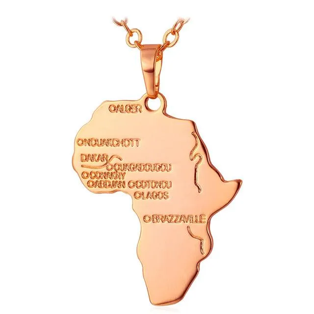 Exotic African Pendant Necklace