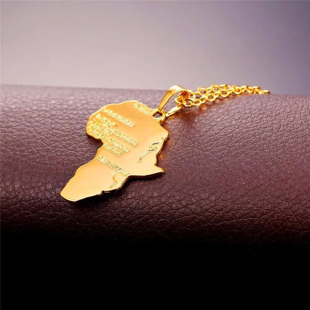 Exotic African Pendant Necklace