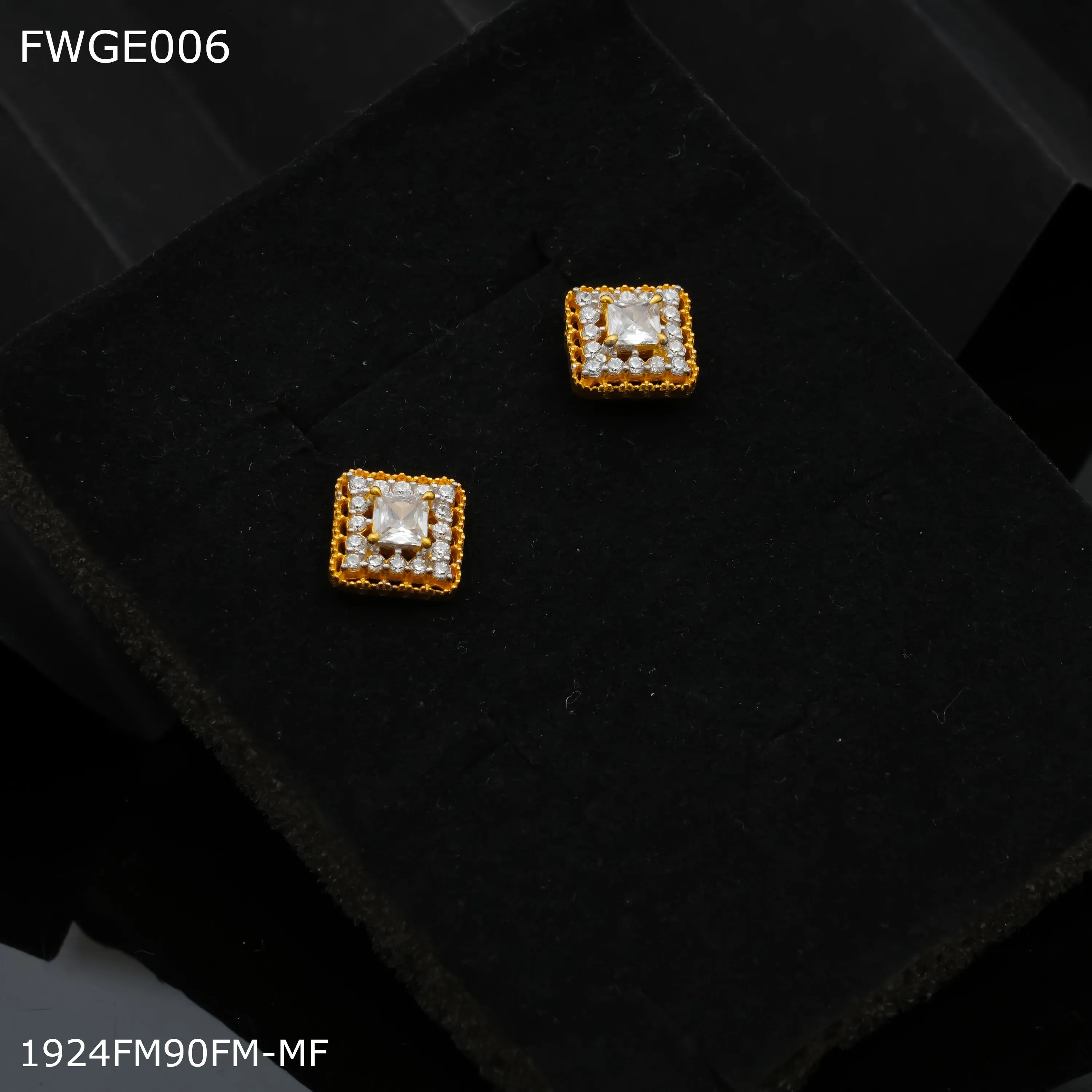 Freemen AD gold plated Earring for women - FWGE006