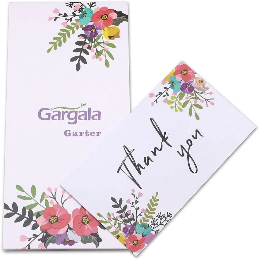 GARGALA Womens Thigh Garter Belt Adjustable Plus Size Sock Garters for Thick Thigh High