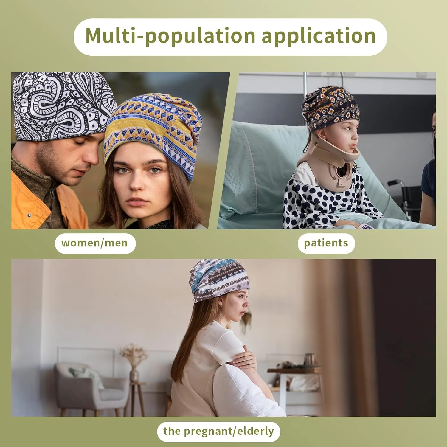 KAKU NANU Slouchy Beanie Lightweight Chemo Caps Summer Adult Dwarf Hats for Men Women