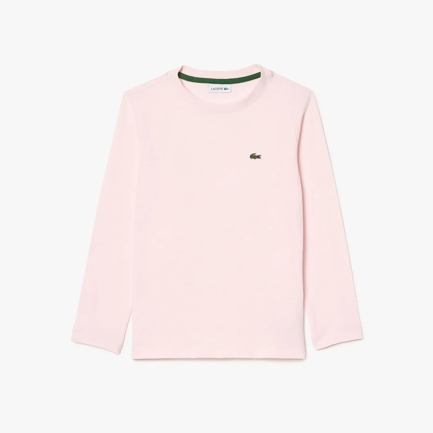 Lacoste Little Kid Long Sleeved Cotton Jersey T-Shirt