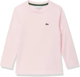 Lacoste Little Kid Long Sleeved Cotton Jersey T-Shirt