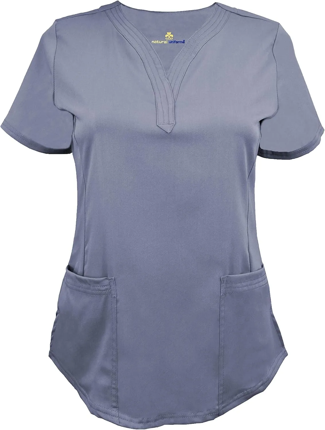 Natural Uniforms Women's Ultra Soft Y-Neck Scrub Set 8200-9200