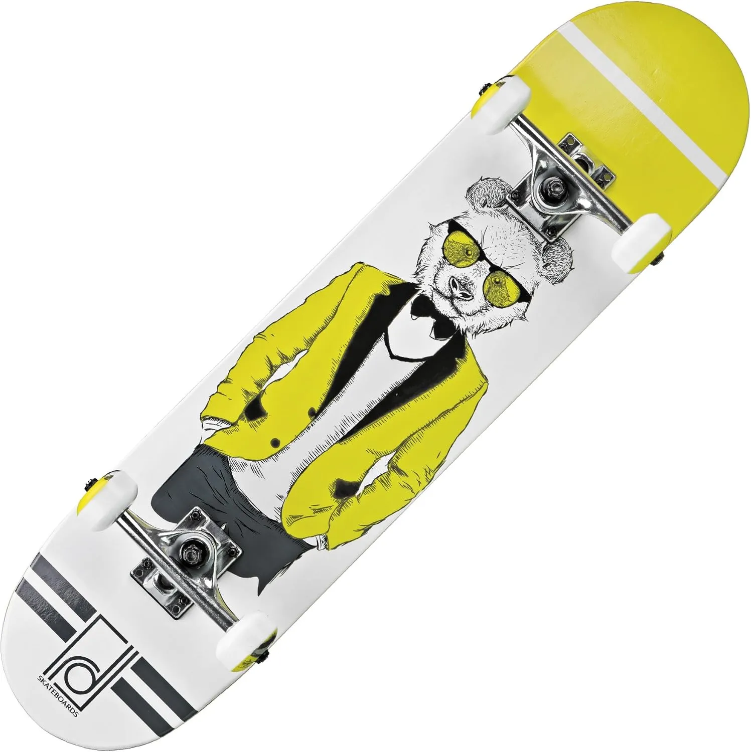 Roller Derby Deluxe Series Complete Skateboard for Beginners, Kids, Teens and Adults