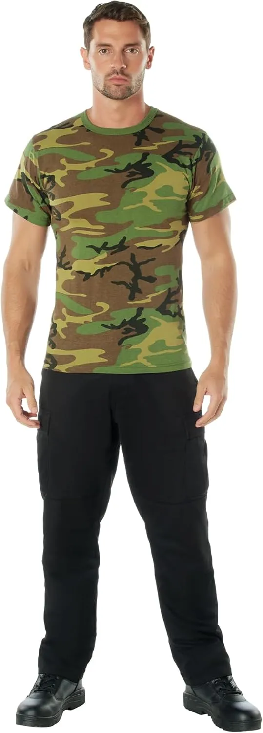 Rothco Camo T-Shirt - Comfortable, Tough and Long Lasting