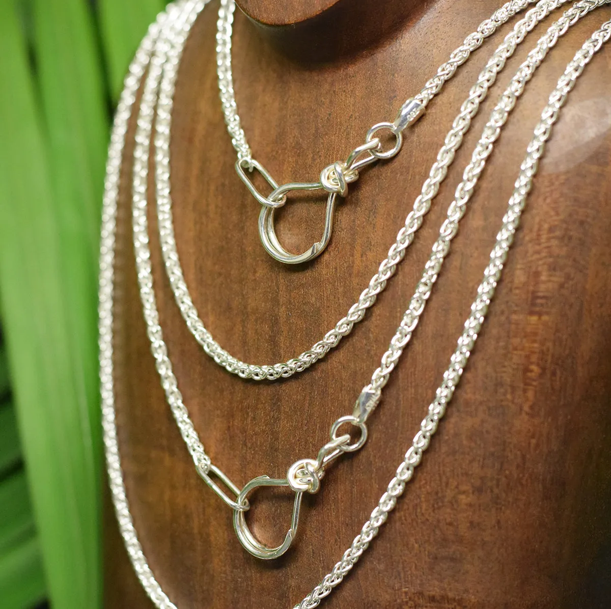 Sterling Silver Standard Wheat Chain