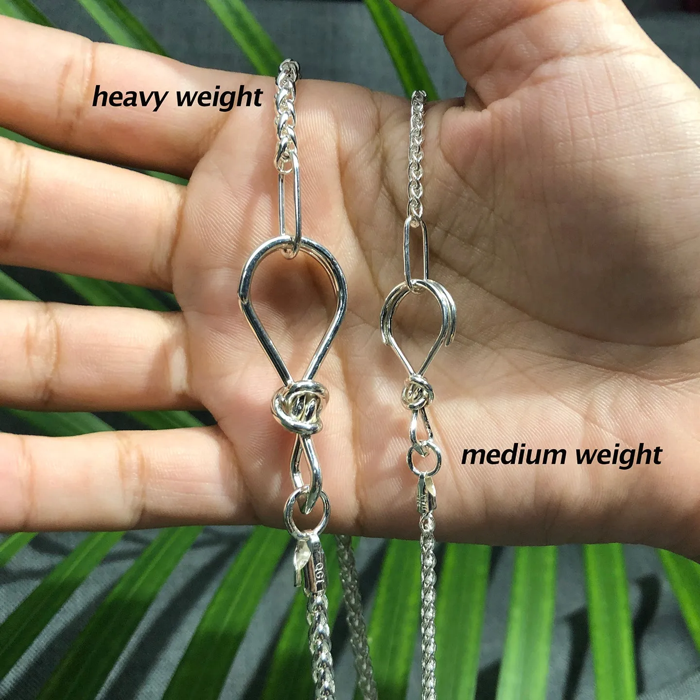 Sterling Silver Standard Wheat Chain