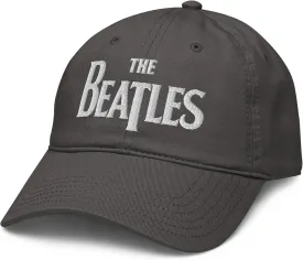 The Beatles - White Logo Adjustable Baseball Hat