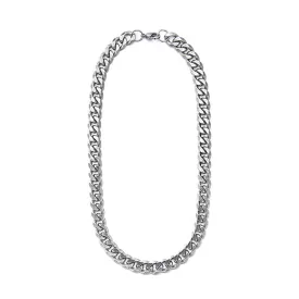 Titanium Cuban Chain Necklace