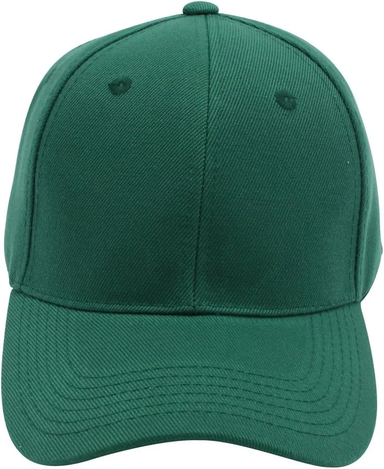 Top Level Baseball Cap Men Women - Classic Adjustable Plain Hat