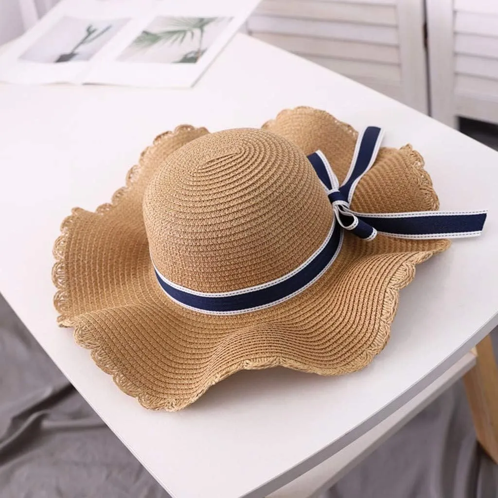 Women Beach Straw Hat Jazz Sunshade Panama Fedora Hat Gangster Ca P Summer Beach Travel Fishing Sun Hat Panama Sunhat