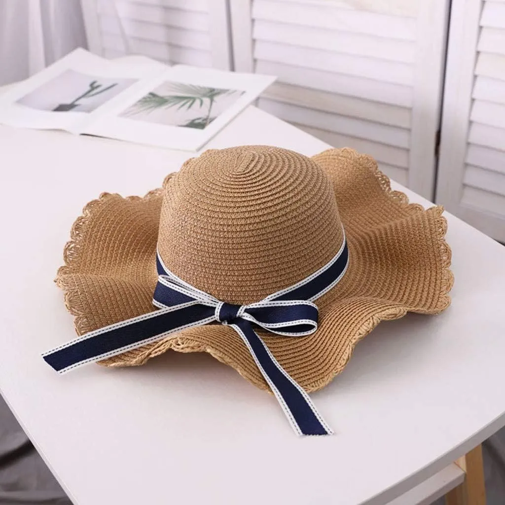 Women Beach Straw Hat Jazz Sunshade Panama Fedora Hat Gangster Ca P Summer Beach Travel Fishing Sun Hat Panama Sunhat