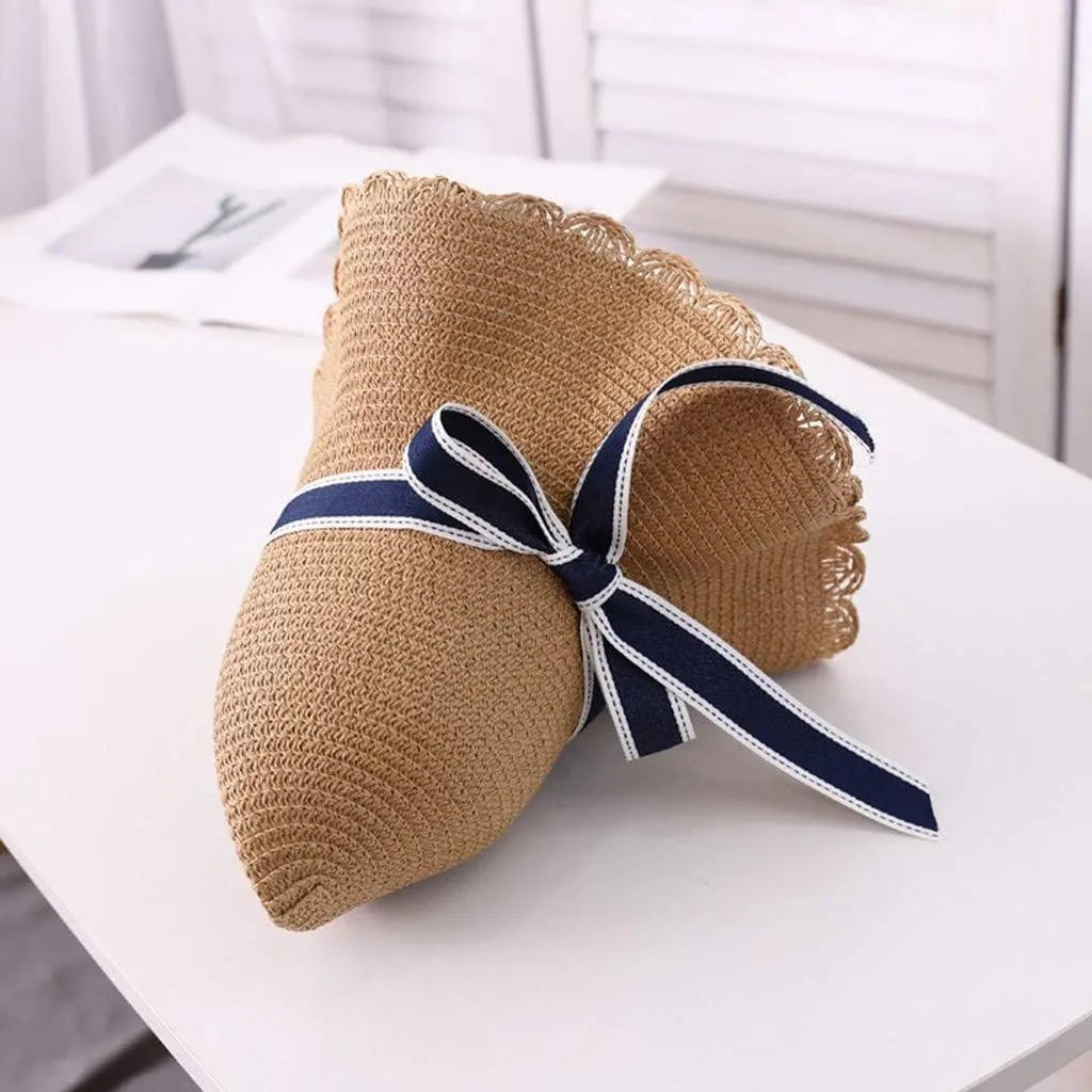Women Beach Straw Hat Jazz Sunshade Panama Fedora Hat Gangster Ca P Summer Beach Travel Fishing Sun Hat Panama Sunhat