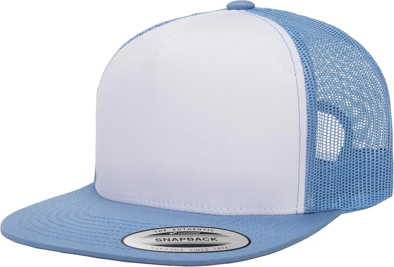 Yupoong Men's Yp Classic Trucker Cap-White Front
