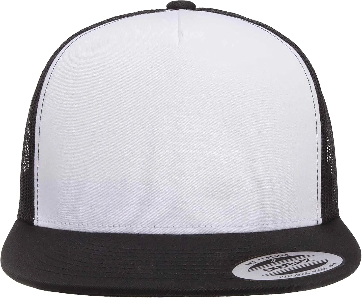 Yupoong Men's Yp Classic Trucker Cap-White Front