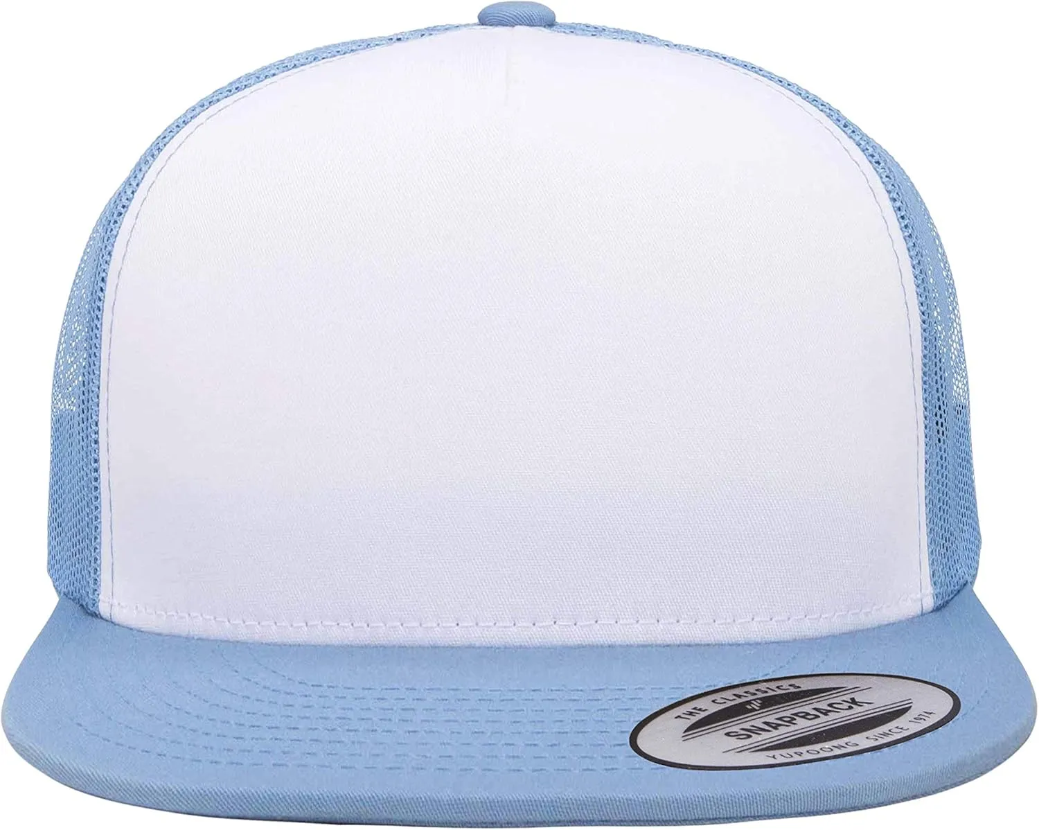 Yupoong Men's Yp Classic Trucker Cap-White Front